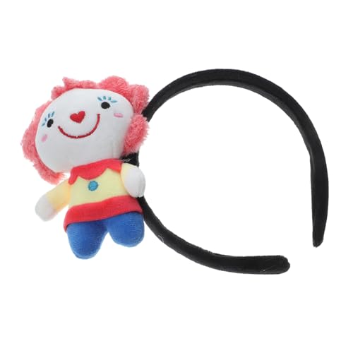 KITANDOVE Halloween Clown Stirnband Mädchen Clown Accessoires Zirkus Haarteil Für Clown Party Spaß Clown Für Halloween Kostüme von KITANDOVE