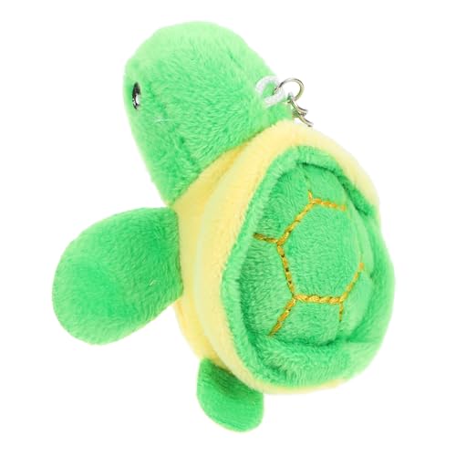 KITANDOVE Kleine Schildkrötenpuppe Plüsch-schlüsselanhänger Mit Meeresschildkröte Schildkröten-gastgeschenke Stofftier-schlüsselanhänger Schildkröte Schlüsselanhänger Mini-kuscheltiere Green von KITANDOVE