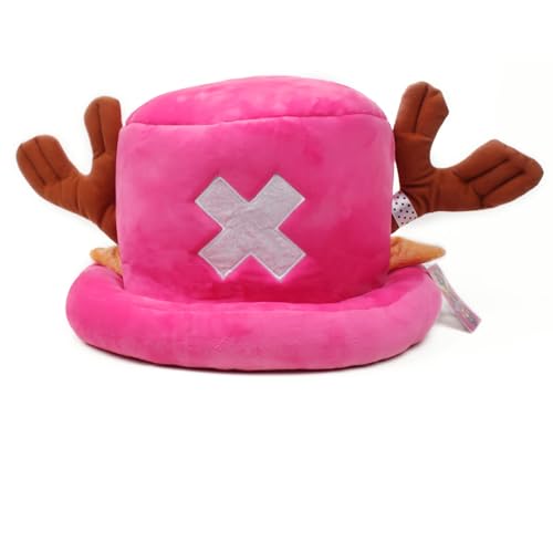 KITAT Anime Caps One Piece Tony Chopper Cosplay Süße Plüsch Hut Warm Winter Halloween Party von KITAT