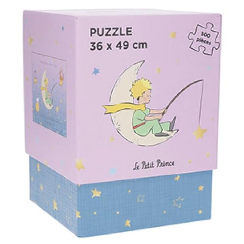 Puzzle 500 Teile KIUB Der kleine Prinz Angeln Sterne (49 x 36 cm) von KIUB