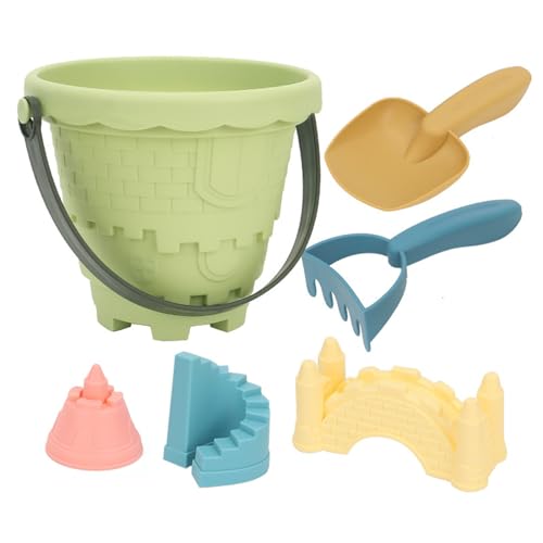 6 Stücke Sandcastle Formen Meer Sand Tragbare Burg Form Sand Form Gebäude Spielzeug Babys Kinder Modell Sand Gebäude Kits von KJDKNC