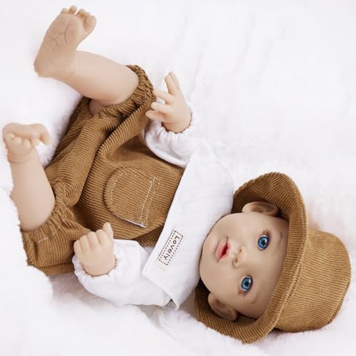 KJDKNC Authentisch Aussehende 12-Zoll Babypuppen Für Sammler Und Ausstellungsbabypuppen Für Bildungszwecke von KJDKNC