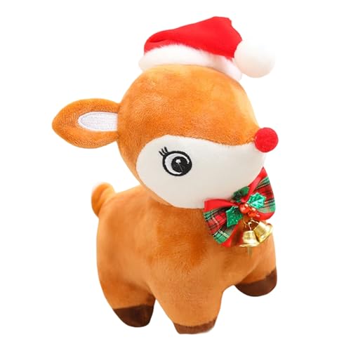 KJDKNC Charm Robuster Plüsch Schöner Bär Für Weihnachten Robuste Weiche Kuscheltiere Tragbares Accessoire Geschenk Für Liebhaber von KJDKNC