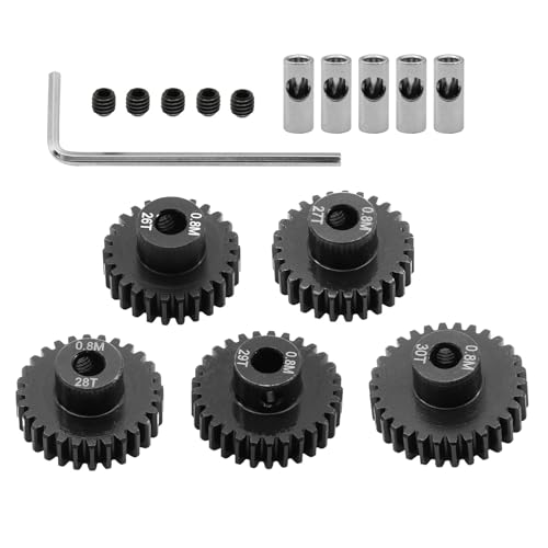 KJDKNC Hochleistungsstahl Zahnradsatz Für Ferngesteuerte Fahrzeugmodding Modelle Von 11 Bis 35 Zähnen Mit 11 Zähnen Und 35 Zähnen von KJDKNC