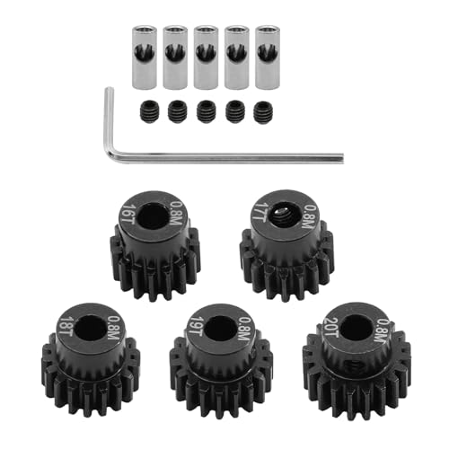 KJDKNC Hochleistungsstahl Zahnradsatz Für Ferngesteuerte Fahrzeugmodding Modelle Von 11 Bis 35 Zähnen Mit 11 Zähnen Und 35 Zähnen von KJDKNC