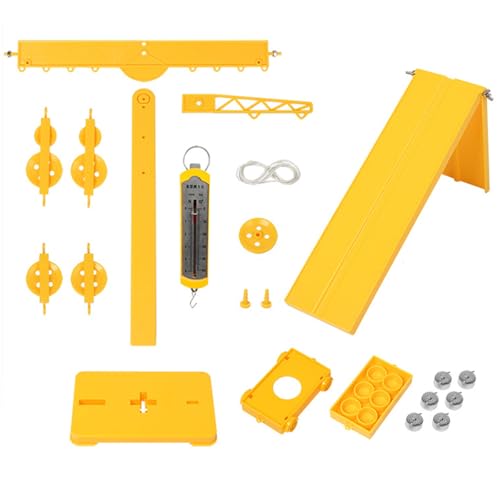 Mechanik und Reibung Experimentierset mit Riemenscheibe und Zubehör Klassenzimmer Mechanik Prinzipien Lehrrequisiten von KJDKNC