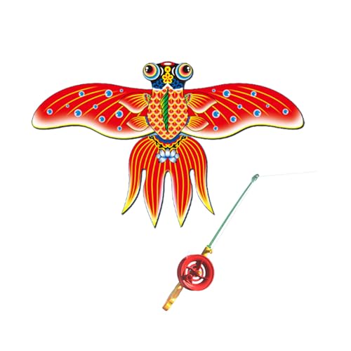 Mikrodynamische Flügeldrachen Mit Angelrutenschnur Dynamische Drachen Winddrachen Fliegendes Spielzeug Für Kinder EasyFly Drachen Outdoor Spielzeug von KJDKNC