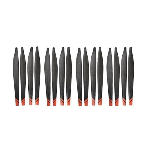 KJGVCENK 16 STÜCKE for D-JI T40 T50 Teile Landwirtschaftsdrohne Hochwertiger Klapppropeller aus Kohlefaser CW CCW Propellerblätter Drohnenzubehör(16PCS Carbon Fiber) von KJGVCENK