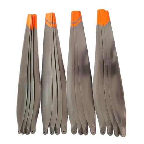 KJGVCENK 16 STÜCKE for D-JI T40 T50 Teile Landwirtschaftsdrohne Hochwertiger Klapppropeller aus Kohlefaser CW CCW Propellerblätter Drohnenzubehör(16PCS Normal) von KJGVCENK