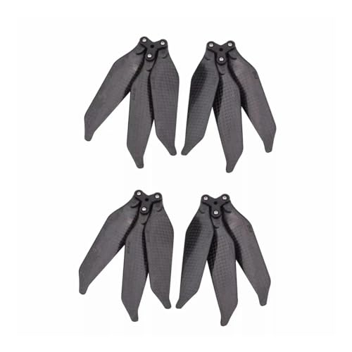 KJGVCENK 8331 Kohlefaser-Propeller for D-JI Mavic Pro Platinum, 3-Blatt-Klapppropeller, geräuscharme Klinge, Geräuschreduzierung, Flügel, langlebiger Lüfter(Two Pairs) von KJGVCENK