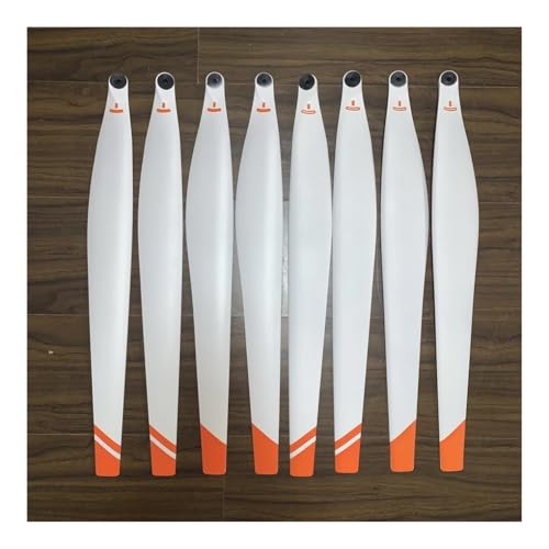 KJGVCENK Landwirtschaft Drone Teile Oberen Und Unteren Klinge for D-JI T50 T25 T40 R5413 R5415 Propeller Weiß Paddel(Full Set 8 Pairs) von KJGVCENK