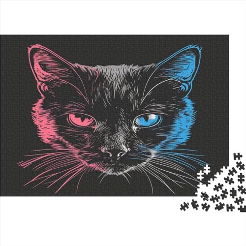 Le Chat Puzzle für Erwachsene – Puzzle 1000 P, Erwachsene und Ameisen, ab 14 Jahren – hochwertige Puzzles 1000 Teile (75 x 50 cm) von KJZQVBDIP