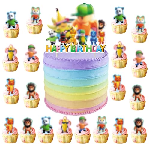 KJoet 25Pcs Guys Partydekoration, Guys Cake Topper, Party Cake Decorations, Kuchen Topper für Kinder Geburtstag Party KJoet 25Pcs Guys Partydekoration, Guys Cake Topper, Party Cake Decorations, Kuchen Topper für Kinder Geburtstag Party von COXZD