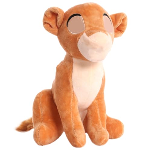 KJoet Plüschtier Lion 21 cm König der Löwen Kuscheltier Lion Plüsch Kawaii Kuscheltier Lion Geburtstag Geschenke für Jungen Mädchen Kinder von KJoet