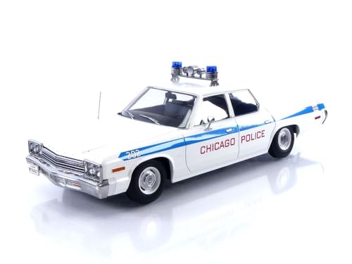 KK SCALE MODELS - DOD Monaco Chicago Polizei - 1974-1/18 von KK-Scale