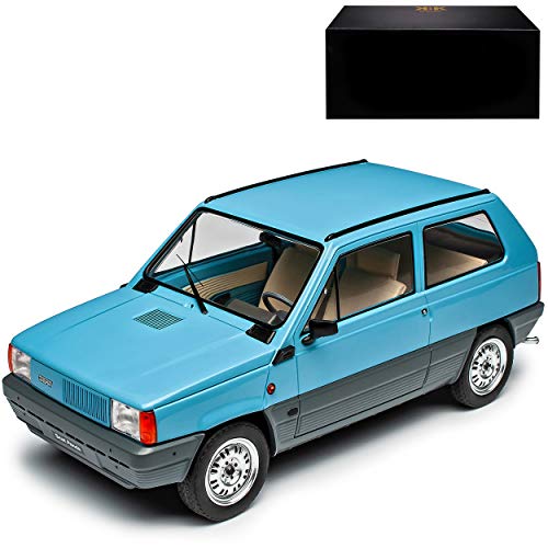 KK-Scale FIAT Panda 30 Typ 141 Blau 1. Generation 1980-2003 limitiert 1 von 1000 Stück 1/18 Modell Auto mit individiuellem Wunschkennzeichen von KK-Scale