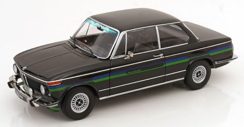 KK Scale KKDC120105-2002 Alpina 2.Series Black 1974 - maßstab 1/12 - Modellauto von KK Scale