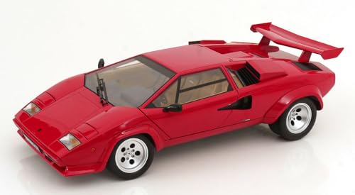 KK Scale KKDC120141 - Lamborghin. Countach LP 5000S QV Red 1985 - maßstab 1/12 - Modellauto von KK Scale