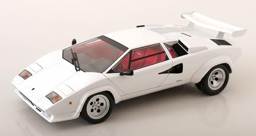 KK Scale KKDC120142 - Lamborghin. Countach LP 5000S QV White 1985 - maßstab 1/12 - Modellauto von KK Scale