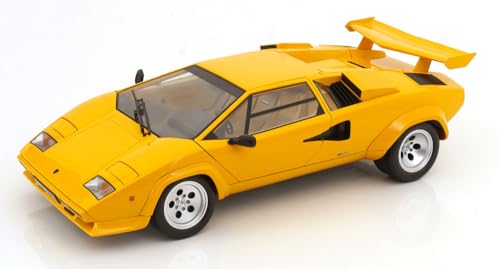 KK Scale KKDC120144 - Lamborghin. Countach LP 5000S QV Yellow 1985 - maßstab 1/12 - Modellauto von KK Scale