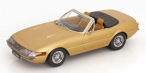 KK Scale KKDC180614 - Ferrar. 365 GTS Daytona Spyder 1.Series Gold Metallic 1969 - maßstab 1/18 - Modellauto von KK-Scale