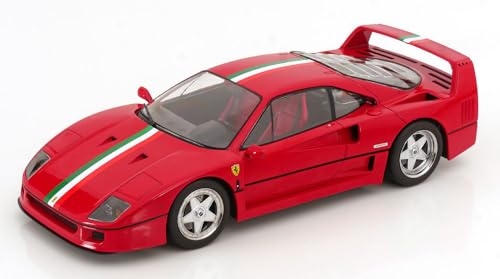 KK Scale KKDC180696 - Ferrar. F40 Italia Design Red White Green - maßstab 1/18 - Modellauto von KK Scale