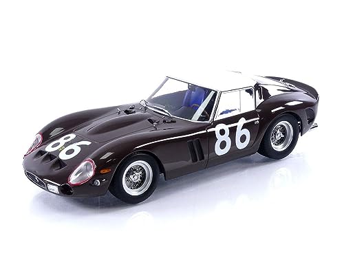 KK-Scale KKDC180737 - Ferrar. 250 GTO #86 Targa Florio 1962 - maßstab 1/18 - Sammlerstück Miniatur von KK-Scale