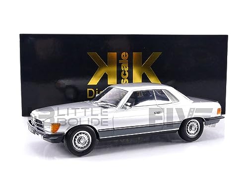 KK-Scale KKDC180793 - Mercede. 450 SLC C107 Silver 1973 - maßstab 1/18 - Sammlerstück Miniatur von KK-Scale