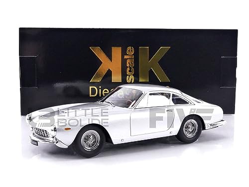 KK-Scale KKDC181022 - Ferrar. 250 Gt Lusso Silver 1962 - maßstab 1/18 - Sammlerstück Miniatur von KK-Scale