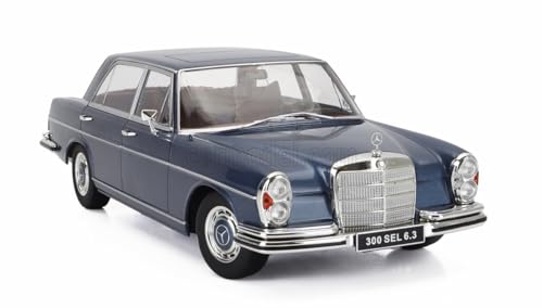 KK Scale KKDC181214 - Mercede. 300 Sel 6.3 W109 Blue Metallic 1967-1972 - maßstab 1/18 - Modellauto von KK Scale