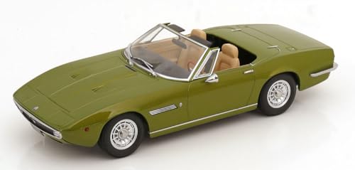 KK Scale KKDC181302 - Maserat. Ghibli Spyder Light Green Metallic with Spoke Rims 1970 - maßstab 1/18 - Modellauto von KK-Scale