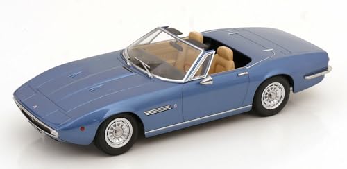 KK Scale KKDC181304 - Maserat. Ghibli Spyder Light Blue Metallic with Spoke Rims 1970 - maßstab 1/18 - Modellauto von KK-Scale