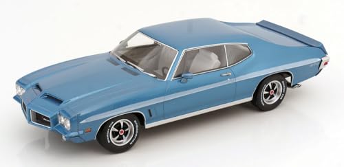 KK Scale KKDC181353 - Pontiac Lemans GTO Light Blue Metallic 1972 - maßstab 1/18 - Modellauto von KK-Scale