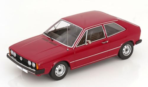 KK Scale KKDC181374 - Volks Scirocco 1 TS Dark Red 1976 - maßstab 1/18 - Modellauto von KK Scale