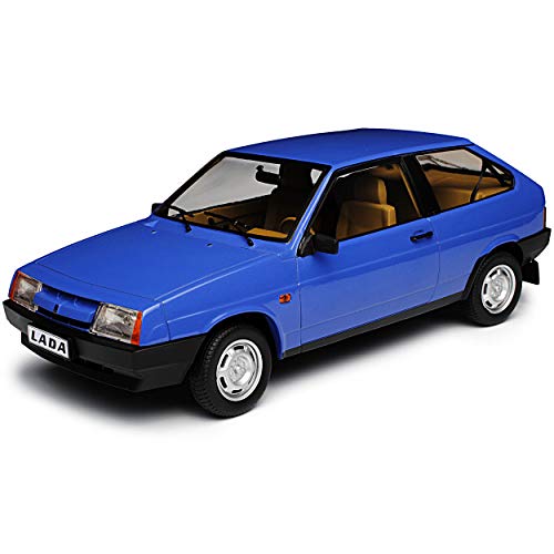 KK-Scale Lada Samara Forma VAZ 2108 Hell Blau 1. Generation 1984-2004 1/18 Modell Auto von KK-Scale