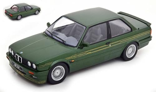 Modell in Maßstab, kompatibel mit BMW Alpina B6 3.5 E30 1988 Metallic Grün 1:18 KK Scale KKDC180702 von KK Scale