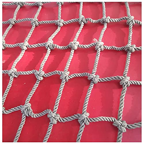 Outdoor Kletternetz Heavy Duty Anti-Fall Net Spielplatz Schaukel WebseilKletterseil Leiternetz für Kinder Erwachsene (Color : 8mm-10cm, Size : 1X10m/3.3X32.81ft) von KKIH