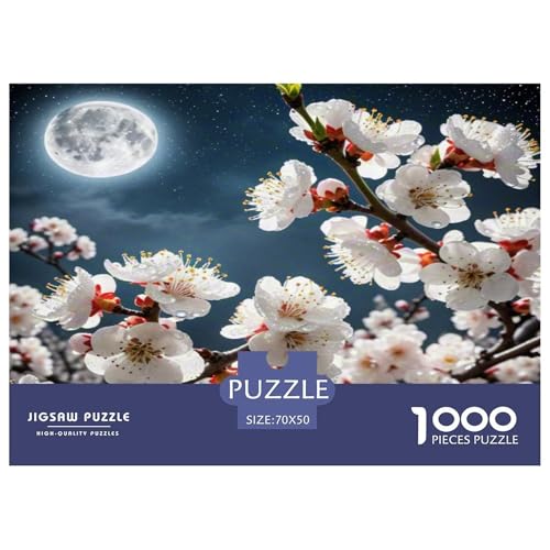 Aprikosenblüte Puzzle 1000 Teile Schwer Puzzle Spielzeug Pädagogisches Spiel Impossible Herausforderungsspielzeug Für Erwachsene Und Kinder Ab 12 Jahren 70x50cm/1000pcs Aprikosenblüte Puzzle 1000 Teile Schwer Puzzle Spielzeug Pädagogisches Spiel Impossible Herausforderungsspielzeug Für Erwachsene Und Kinder Ab 12 Jahren 70x50cm/1000pcs von KKOLASXZE