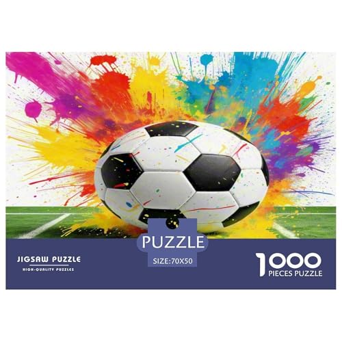 Fußball Puzzle 1000 Teile Schwer Puzzle Spielzeug Lernspiel Impossible Herausforderung Spielzeug Für Erwachsene Und Kinder Ab 12 Jahren 70x50cm/1000pcs Fußball Puzzle 1000 Teile Schwer Puzzle Spielzeug Lernspiel Impossible Herausforderung Spielzeug Für Erwachsene Und Kinder Ab 12 Jahren 70x50cm/1000pcs von KKOLASXZE
