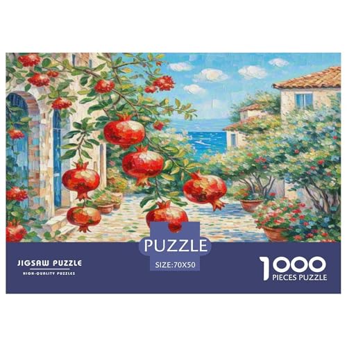 Granatapfelblüte Puzzles 1000 Teile Schwer Puzzle Spielzeug Lernspiel Impossible Herausforderung Spielzeug Für Erwachsene Und Kinder Ab 12 Jahren 70x50cm/1000pcs Granatapfelblüte Puzzles 1000 Teile Schwer Puzzle Spielzeug Lernspiel Impossible Herausforderung Spielzeug Für Erwachsene Und Kinder Ab 12 Jahren 70x50cm/1000pcs von KKOLASXZE