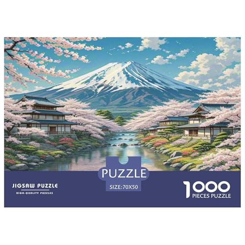 Kirschblüte Puzzles 1000 Teile Schwer Puzzle Spielzeug Lernspiel Impossible Herausforderung Spielzeug Für Erwachsene Und Kinder Ab 12 Jahren 70x50cm/1000pcs Kirschblüte Puzzles 1000 Teile Schwer Puzzle Spielzeug Lernspiel Impossible Herausforderung Spielzeug Für Erwachsene Und Kinder Ab 12 Jahren 70x50cm/1000pcs von KKOLASXZE