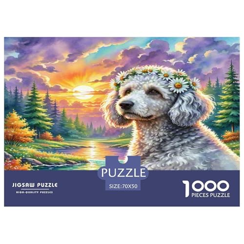 Miniaturpudel Puzzle 1000 Teile Schwer Puzzle Spielzeug Lernspiel Impossible Herausforderungsspielzeug Für Erwachsene Und Kinder Ab 14 Jahren 70x50cm/1000pcs Miniaturpudel Puzzle 1000 Teile Schwer Puzzle Spielzeug Lernspiel Impossible Herausforderungsspielzeug Für Erwachsene Und Kinder Ab 14 Jahren 70x50cm/1000pcs von KKOLASXZE