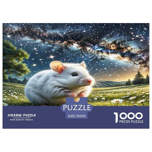 Roborovski Hamster Puzzle 1000 Teile Schwer Puzzle Spielzeug Pädagogisches Spiel Impossible Herausforderungsspielzeug Für Erwachsene Kinder 70x50cm/1000pcs Roborovski Hamster Puzzle 1000 Teile Schwer Puzzle Spielzeug Pädagogisches Spiel Impossible Herausforderungsspielzeug Für Erwachsene Kinder 70x50cm/1000pcs von KKOLASXZE