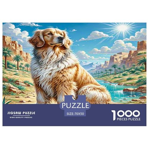 Saluki Puzzle 1000 Teile Schwer Puzzle Spielzeug Lernspiel Impossible Herausforderung Spielzeug Für Erwachsene Kinder 70x50cm/1000pcs Saluki Puzzle 1000 Teile Schwer Puzzle Spielzeug Lernspiel Impossible Herausforderung Spielzeug Für Erwachsene Kinder 70x50cm/1000pcs von KKOLASXZE