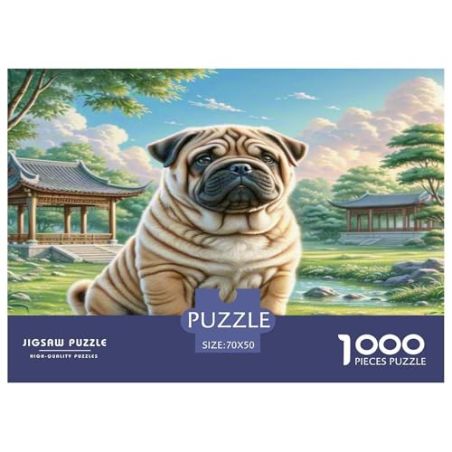 Schar Pei Puzzles 1000 Teile Schwer Puzzle Spielzeug Pädagogisches Spiel Impossible Herausforderung Spielzeug Für Erwachsene Und Kinder Ab 14 Jahren 70x50cm/1000pcs Schar Pei Puzzles 1000 Teile Schwer Puzzle Spielzeug Pädagogisches Spiel Impossible Herausforderung Spielzeug Für Erwachsene Und Kinder Ab 14 Jahren 70x50cm/1000pcs von KKOLASXZE