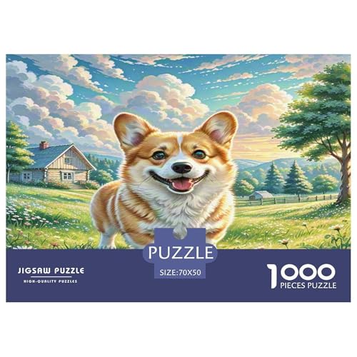 Schwedischer Vallhund Puzzles 1000 Teile Schwer Puzzle Spielzeug Lernspiel Impossible Herausforderung Spielzeug Für Erwachsene Und Kinder Ab 14 Jahren 70x50cm/1000pcs Schwedischer Vallhund Puzzles 1000 Teile Schwer Puzzle Spielzeug Lernspiel Impossible Herausforderung Spielzeug Für Erwachsene Und Kinder Ab 14 Jahren 70x50cm/1000pcs von KKOLASXZE