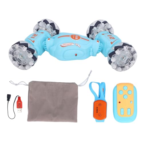 KKPLZZ RC Stunt Car 2,4 GHz Doppelseitiges Fahren 360° Drehbar RC Crawler 4WD Off Road Drift RC Rennauto Spielzeug Jungen und Mädchen von KKPLZZ