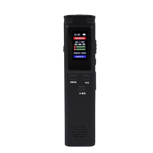 KKPLZZ Tonaufnahmegerät Tragbarer HD 8G Smart Noise Reduction Digital Voice Activated Recorder von KKPLZZ