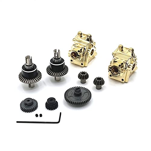 KLAPR For 124007 124017 124019 144001 144010 144002 RIaarIo XDKJ-001 XDKJ-006 AM -X12 RC Car Parts Metal Upgrade Assembly Set(B) von KLAPR