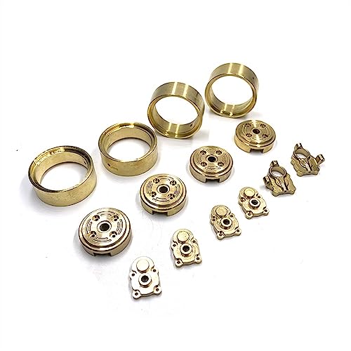 KLAPR Für FMS 1/24 RC Auto Messing Gegengewicht Rad Rahmen Lenkbecher Hintere Tasse KLAPR Für FMS 1/24 RC Auto Messing Gegengewicht Rad Rahmen Lenkbecher Hintere Tasse von KLAPR